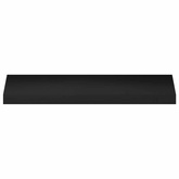 Nakładki na schody 16 szt. 90 x 30 x 2 cm Czarny Drewno bukowe