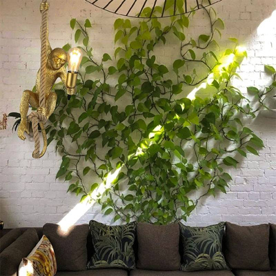 Lampa Wisząca Złota Małpa Abruzzo Pino E27