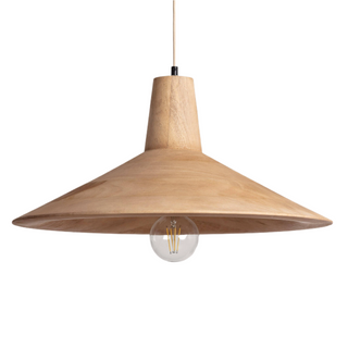 Lampa Wisząca z drewna z mango ?60cm Abruzzo Vattene