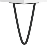 vidaXL Szafka pod TV, biała, 80x36x50 cm, materiał drewnopochodny