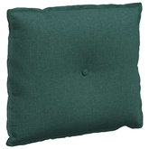 Poduszka na plecy Ciemna zieleń 60 x 19 x 50 cm tkanina