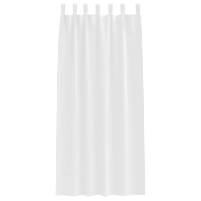 Firany blackout z kółkami 2 pcs Czysta Biała 245 x 140 cm