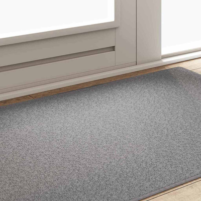 Chodnik dywanowy Jasnoszary 100 x 150 cm 100% polipropylen