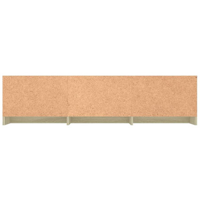 vidaXL Szafka pod TV, dąb sonoma, 140x40x35,5 cm
