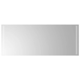 vidaXL Lustro łazienkowe z LED, 100x40 cm