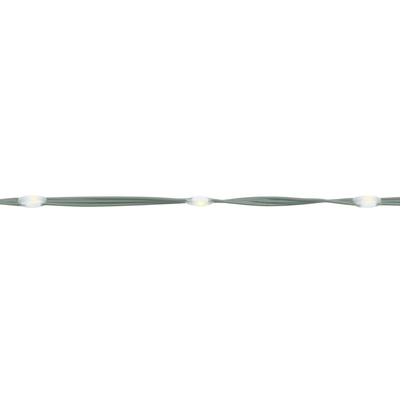 vidaXL Choinka z lampek, na maszt, 1534 zimne białe LED, 500 cm
