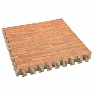 Mata podłogowa do basenu 6 pcs drewno 4,32 ? Pianka EVA