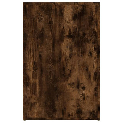 vidaXL Biurko, przydymiony dąb, 100x49x75 cm, materiał drewnopochodny