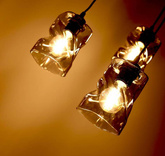 Lampa wisząca czarna/dymiona talerz 3xE27 Felis 33-00200