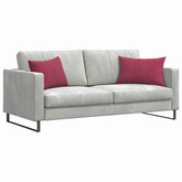 Poduszki na sofę 2 pcs Czerwone wino 60 x 40 cm