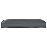 Poduszka Antracyt 120 x 40 x 12 cm Materiał Oxford