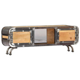 vidaXL Szafka pod TV, 120 x 30 x 42 cm, lite drewno mango