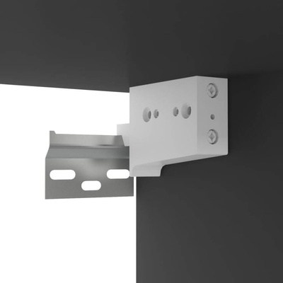 vidaXL Szafka wisząca pod TV, czarna, 60x30x30 cm