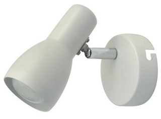 Lampa ścienna kinkiet 1X40W E14 biały mat PICARDO 91-44198