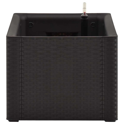 Podwyższona donica z systemem podlewania, antracyt, 100x43x33cm