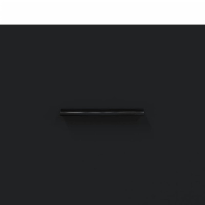 vidaXL Szafka pod TV, czarna, 150x36x30 cm, materiał drewnopochodny
