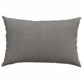 Poduszki na sofę 2 pcs Jasnoszary 60 x 40 cm Tkanina sztruksowa