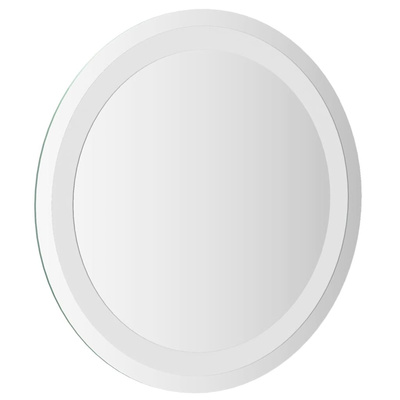 Lustro łazienkowe z LED, okrągłe, 40 cm