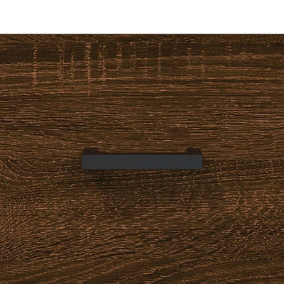 vidaXL Szafka pod TV, brązowy dąb, 102x36x50 cm