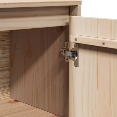 Szafka, 60x34x75 cm, lite drewno sosnowe