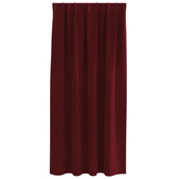 Zasłony zaciemniające 2 pcs Czerwone wino 140 x 175 cm Aksamit