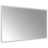 vidaXL Lustro łazienkowe z LED, 90x50 cm