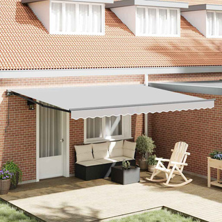 Rama markizy Z regulacją Antracyt 4,5 × 3 m Stal
