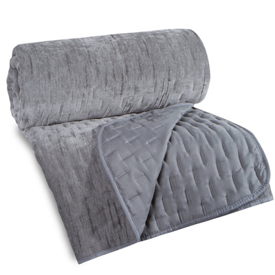 Narzuta Chon srebrna 170x210