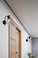 MOLDO lampa kinkiet 1x40W E27 klosz bezbarwny 21-35110