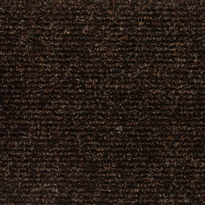 Maty na schody samoprzylepne 15 szt. 76x20 cm Brązowe prostokątne
