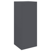 Skrzynka na przesyłki z drzwiami Antracyt 41 x 38 x 103 cm Stal
