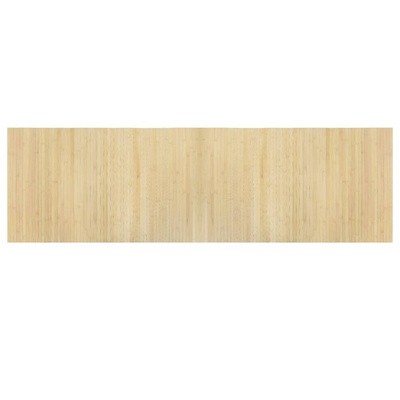 vidaXL Dywan prostokątny, jasny naturalny, 60x200 cm, bambusowy