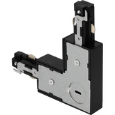 Łącznik L do szyny MEVA PRO L Connector Black, czarny EDO777526 EDO Solutions
