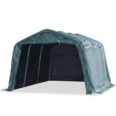 Namiot dla bydła, PVC 550 g/m?, 3,3 x 4,8 m, ciemnozielony