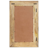 vidaXL Lustro, 80 x 50 cm, lite drewno mango