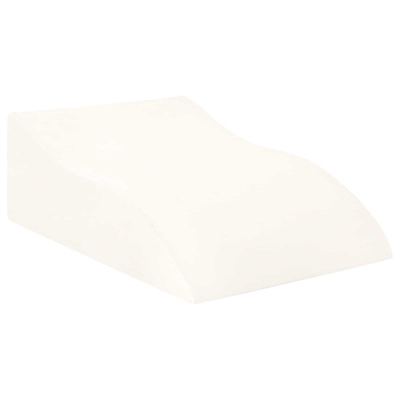 Poduszka na nogi Biały 68 x 40 x 21,5 cm Pianka PU