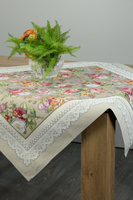 Obrus Oli oliwkowy 100x100