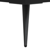 vidaXL Szafka pod TV, czarna, 150x30x44,5 cm, materiał drewnopochodny
