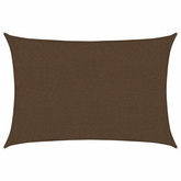 Żagiel przeciwsłoneczny, 160 g/m?, brązowy, 2x3 m, HDPE