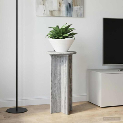 Stojak na rośliny 2 pcs Szary Sonoma 29,5 x 29,5 x 60 cm