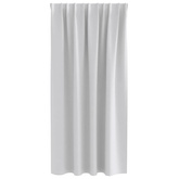 Firany blackout z kółkami 2 pcs Jasnoszary 175 x 140 cm