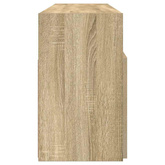 Szafka TV z oświetleniem LED, dąb sonoma, 120x30x50 cm