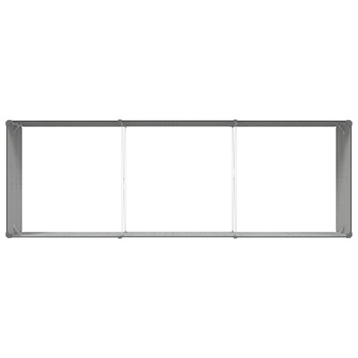 Donica Antracyt 290 x 100 x 45 cm Stal Galwanizowana