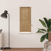 Roleta brązowy 60 x 160 cm Bambus