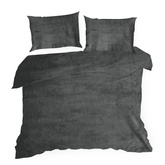 Pościel Flano stalowa 220x200