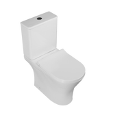 KOMPAKT WC QFS, DOKOS PLUS OKRĄG, DOLN PODŁ BIAŁY Z DESKĄ WOLNOOPAD