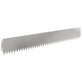 Krawężnik do trawnika 20 szt. 103 x 15 cm Stal srebrny