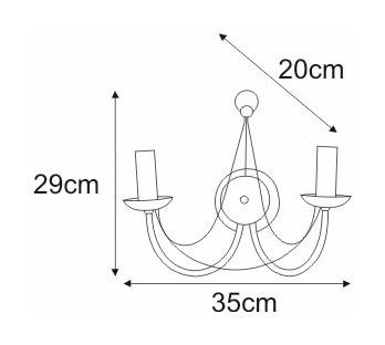 Kinkiet K-3527 z serii PERSEO KAJA