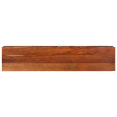 vidaXL Szafka pod TV, 140x30x35 cm, lite drewno akacjowe