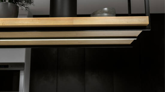 Profil LED LUMINES typ DUAL czarny anodowany 2,02 m